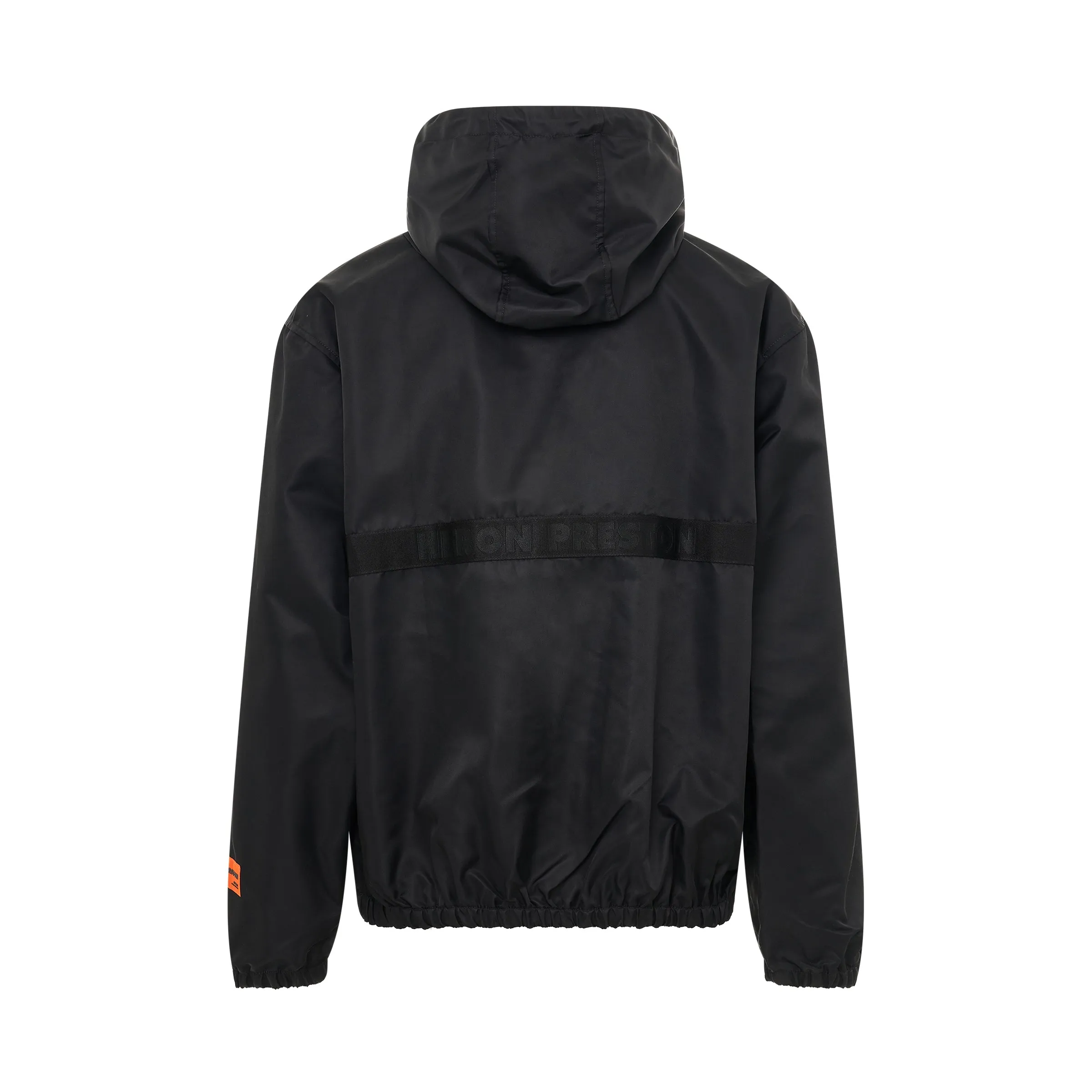 Ex-Ray Heron Nylon Windbreaker in Black/White sold by MARAIS product image thumbnail 4