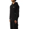 Represent Owners Club Zip Hoodie in Black sold by MARAIS