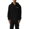 Represent Owners Club Zip Hoodie in Black sold by MARAIS