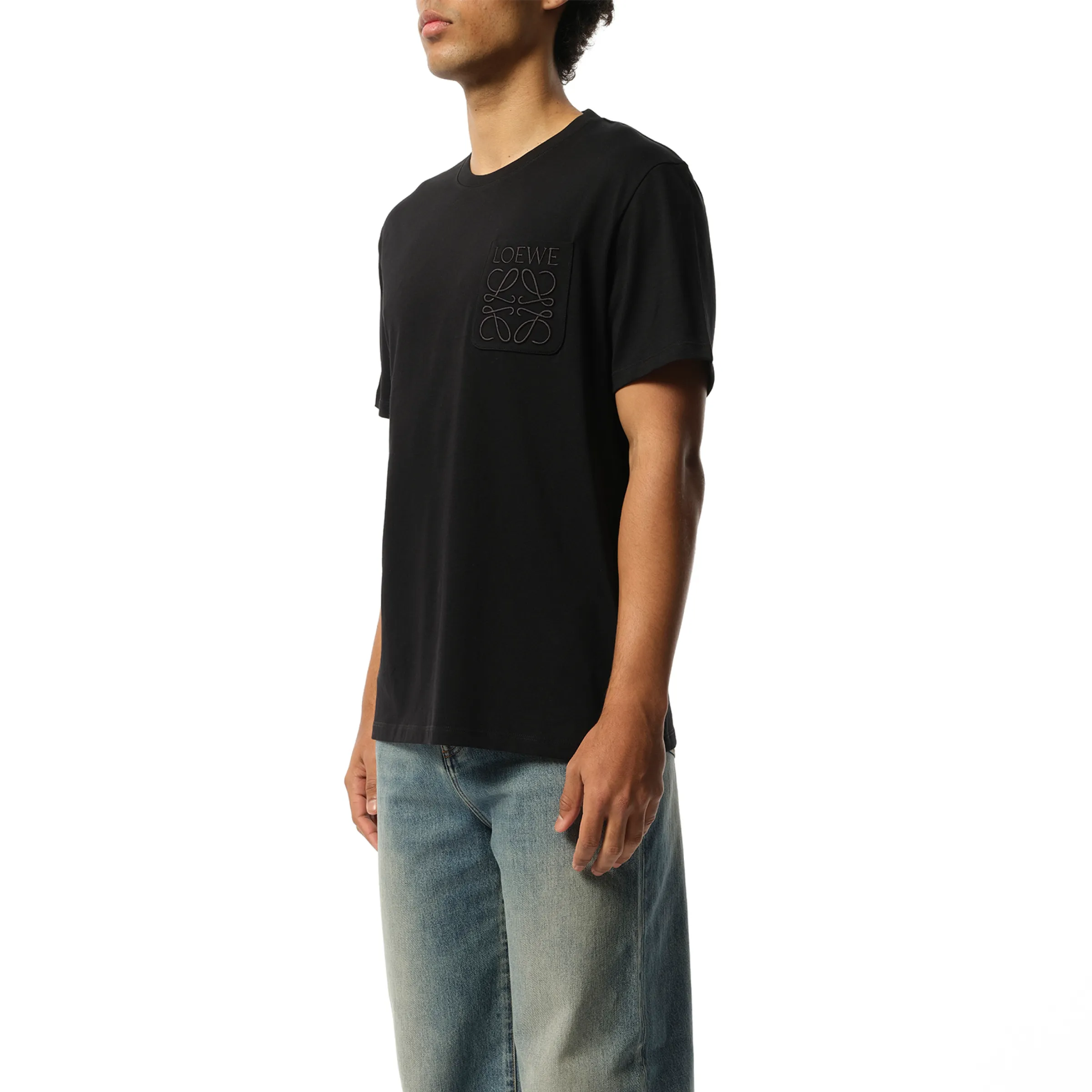Relaxed Anagram T-Shirt in Black sold by MARAIS product image thumbnail 5