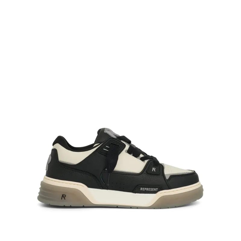 Studio Sneaker in Black/Vintage White sold by MARAIS