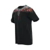 Grizzly Wings Regular Fit T-Shirt in Black/Red sold by MARAIS