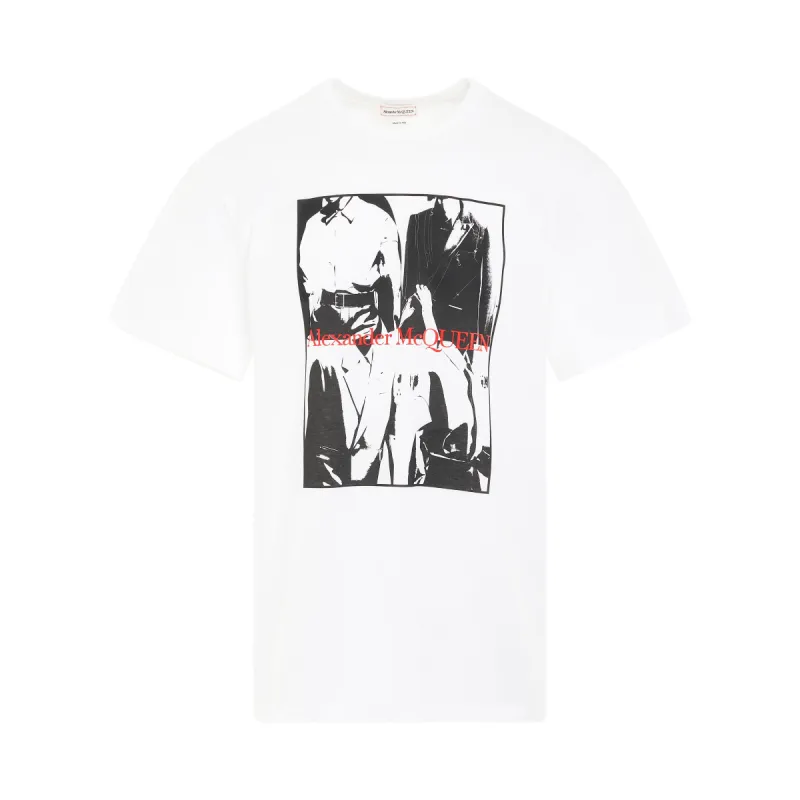 Atelier Print T-Shirt in White sold by MARAIS