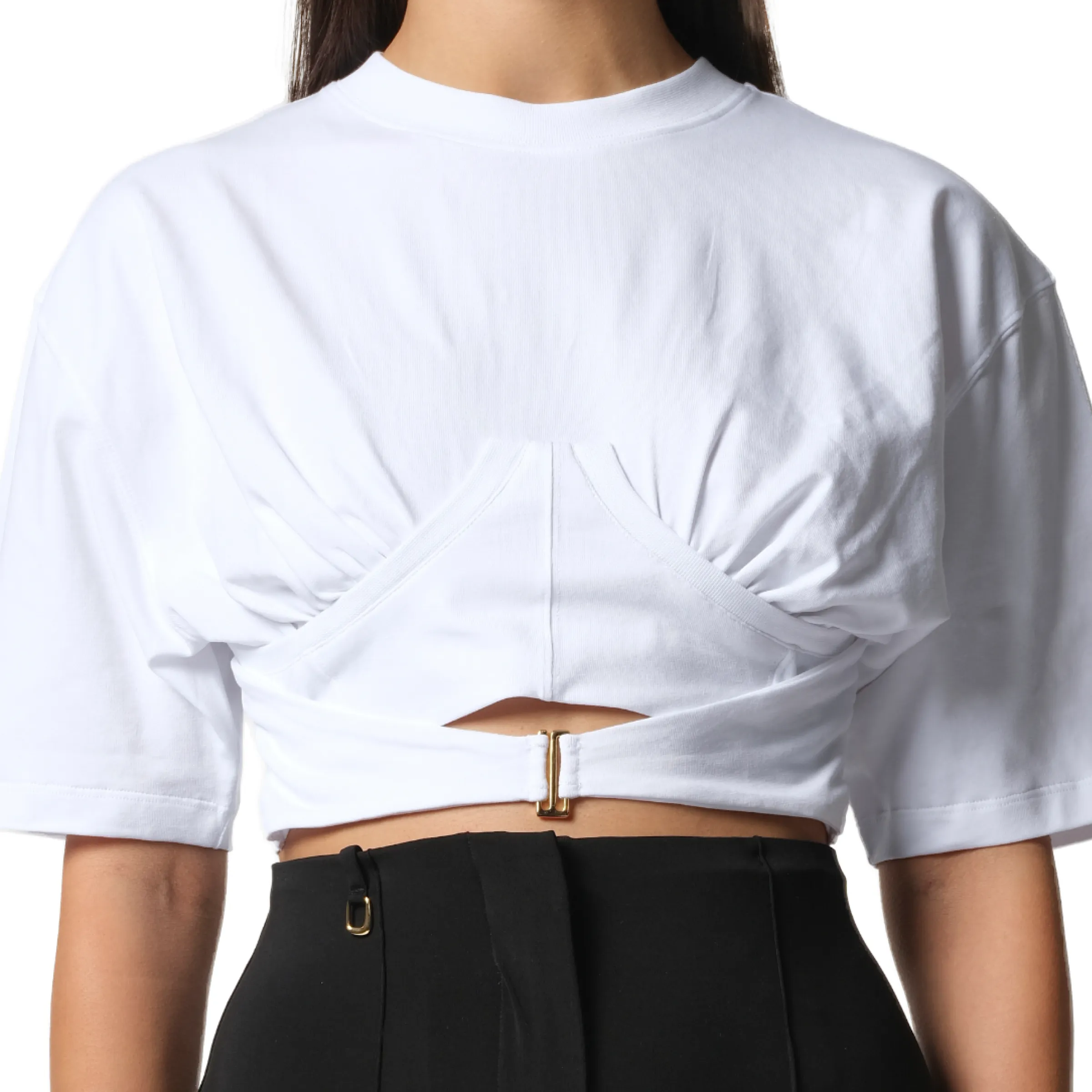 Le T-Shirt Caraco in White sold by MARAIS product image thumbnail 3