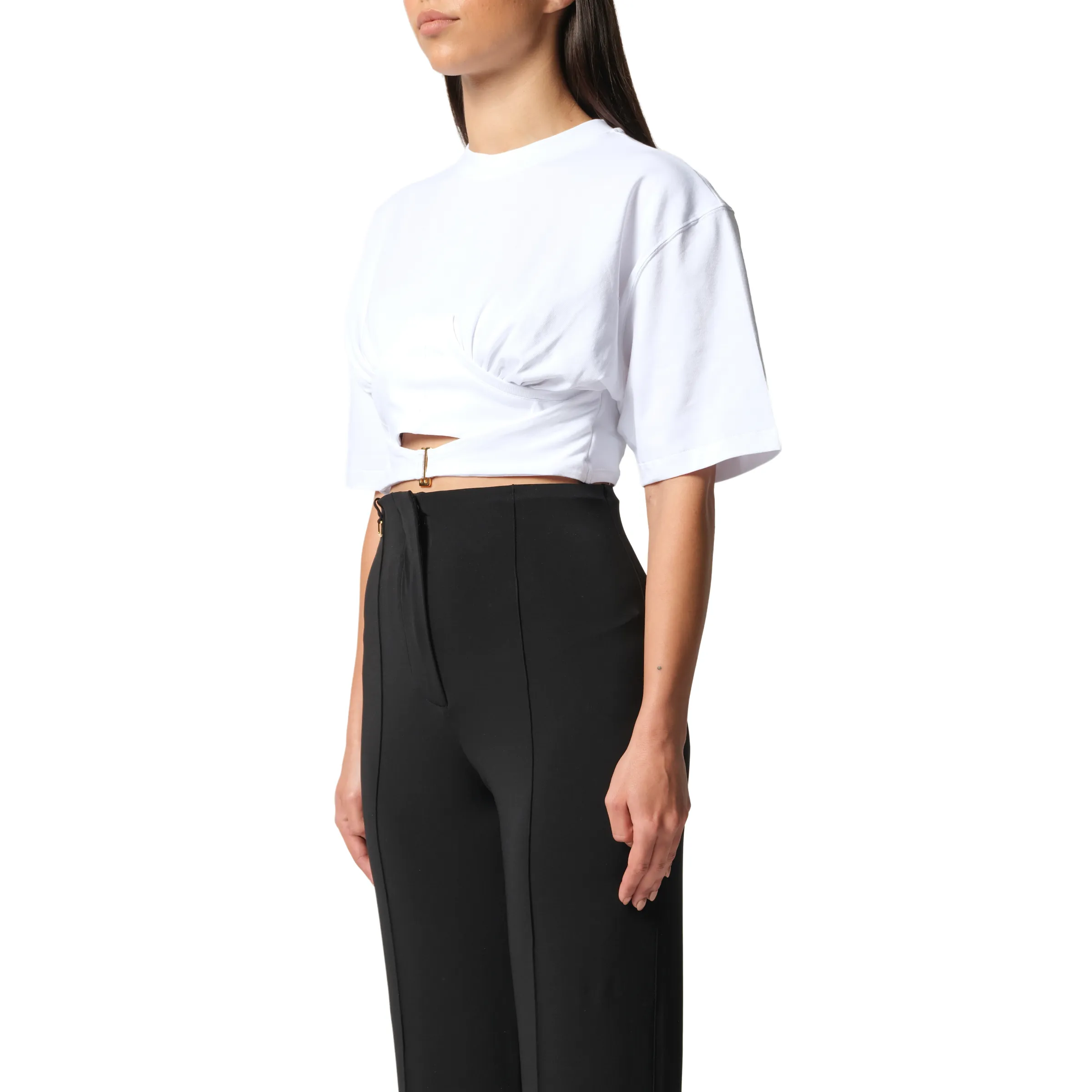 Le T-Shirt Caraco in White sold by MARAIS product image thumbnail 5