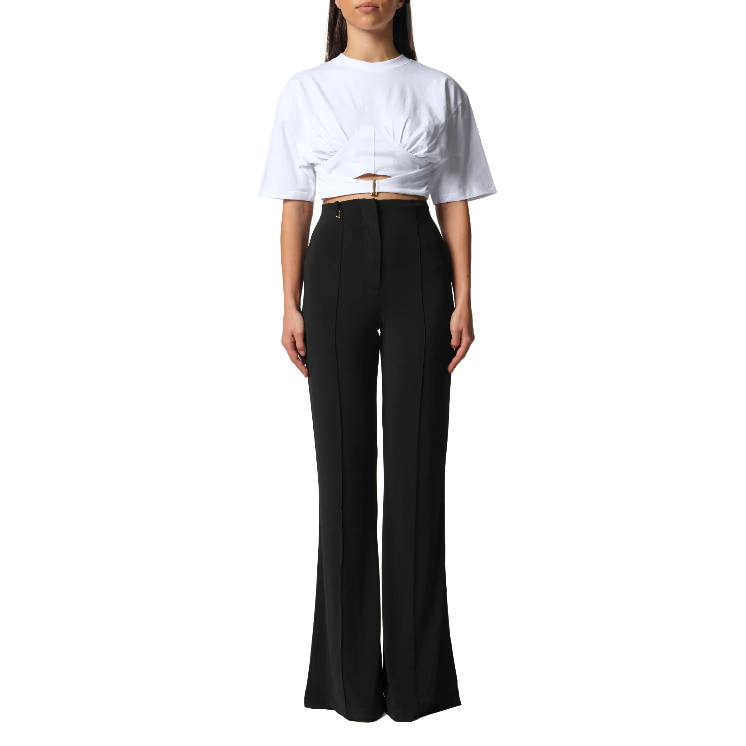 Le T-Shirt Caraco in White sold by MARAIS product image thumbnail 4