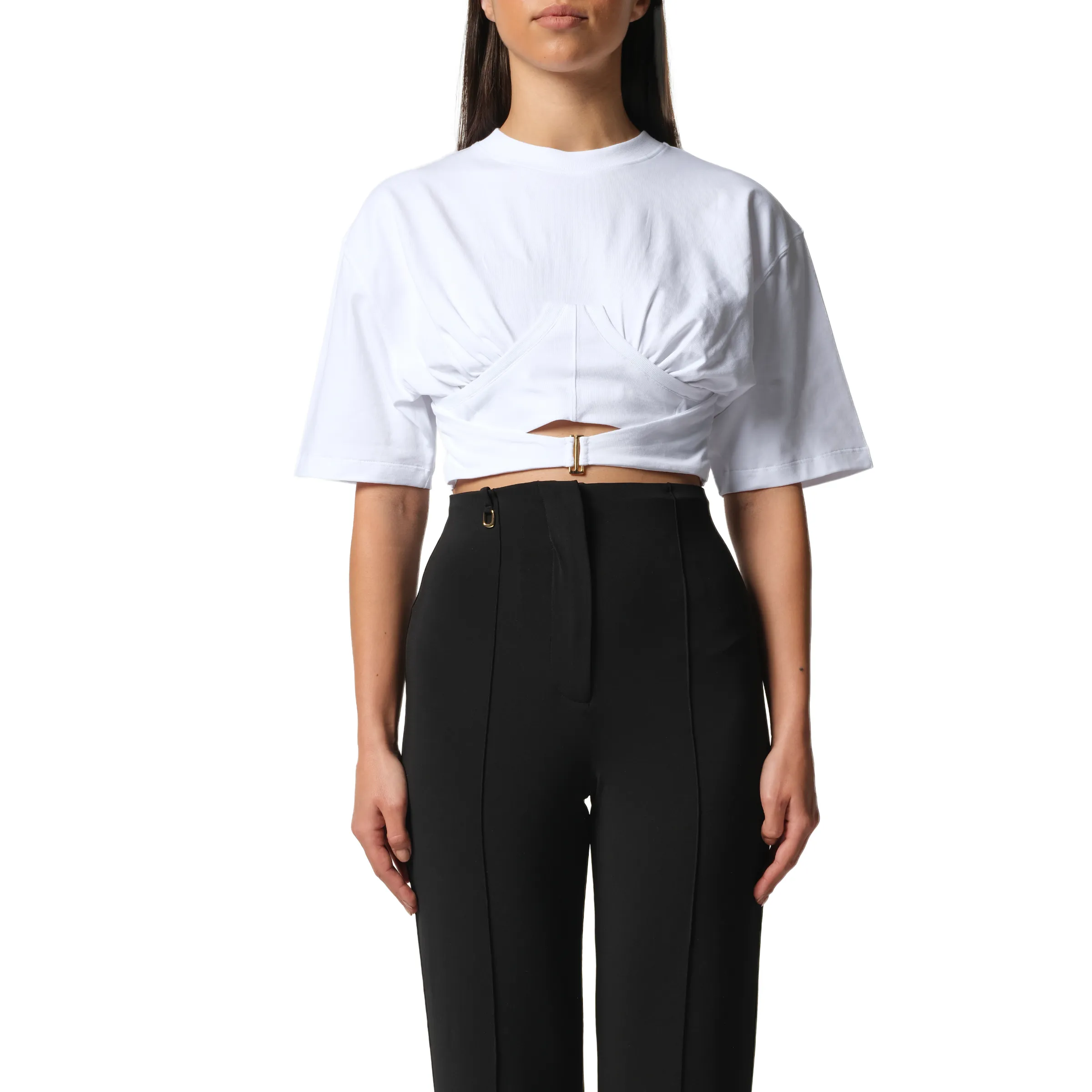 Le T-Shirt Caraco in White sold by MARAIS