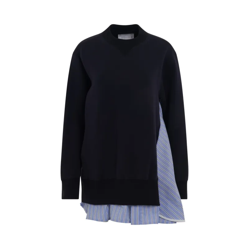 Sponge Sweat Pullover in Navy sold by MARAIS