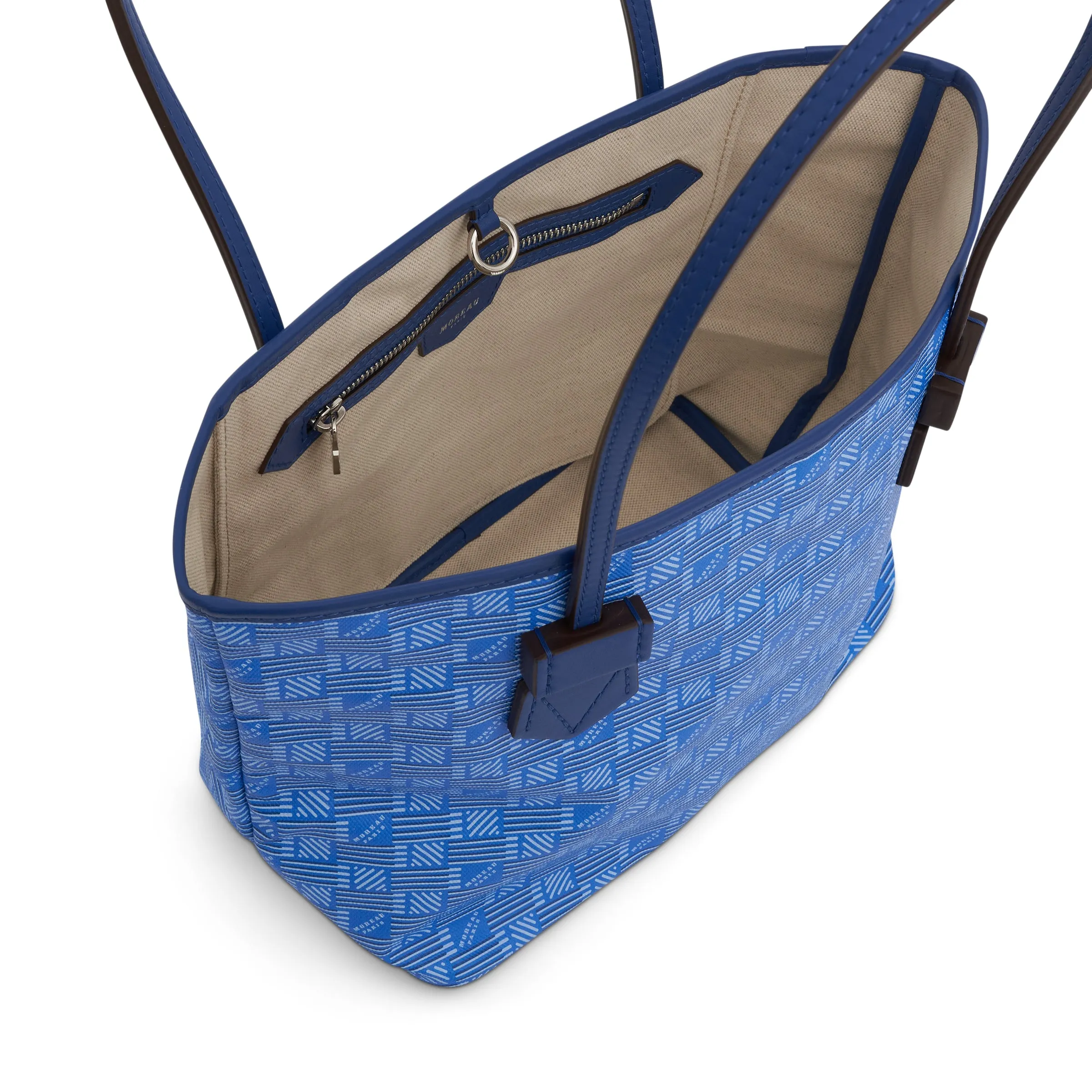 Saint Tropez Tote PM in Blue sold by MARAIS product image thumbnail 4