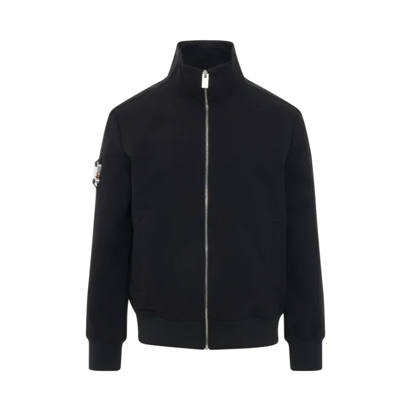 Classic Tracktop Jacket in Black sold by MARAIS