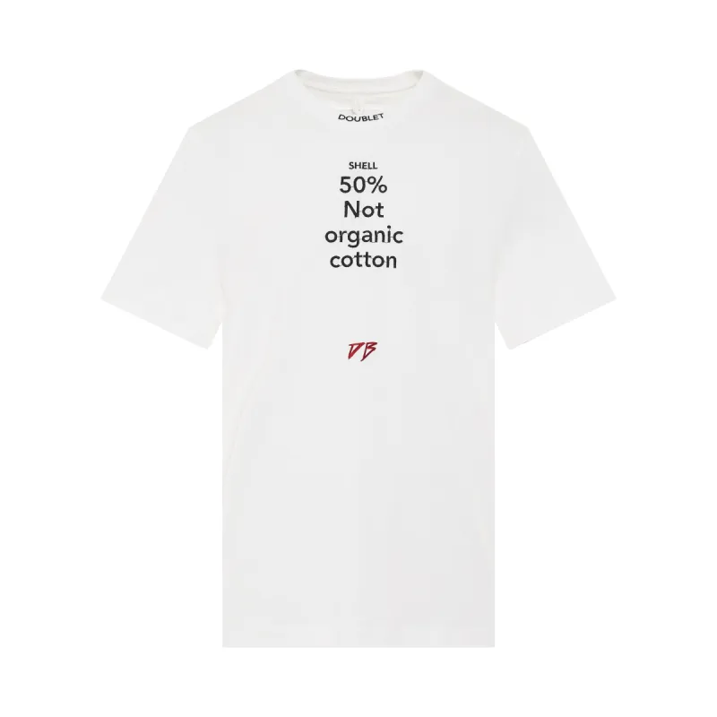 Knit T-Shirt in White sold by MARAIS