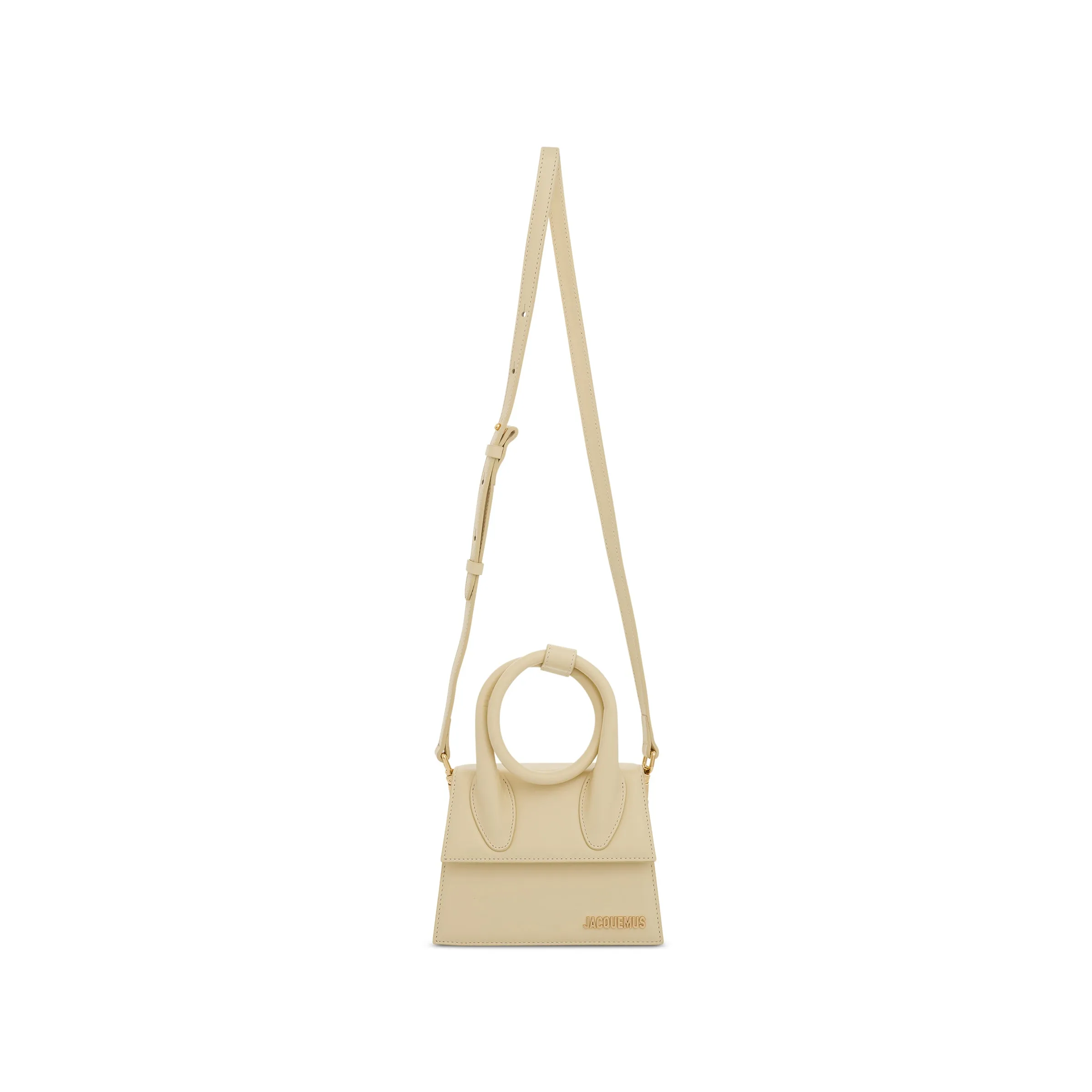 Le Chiquito Noeud Leather Bag in Ivory sold by MARAIS product image thumbnail 5