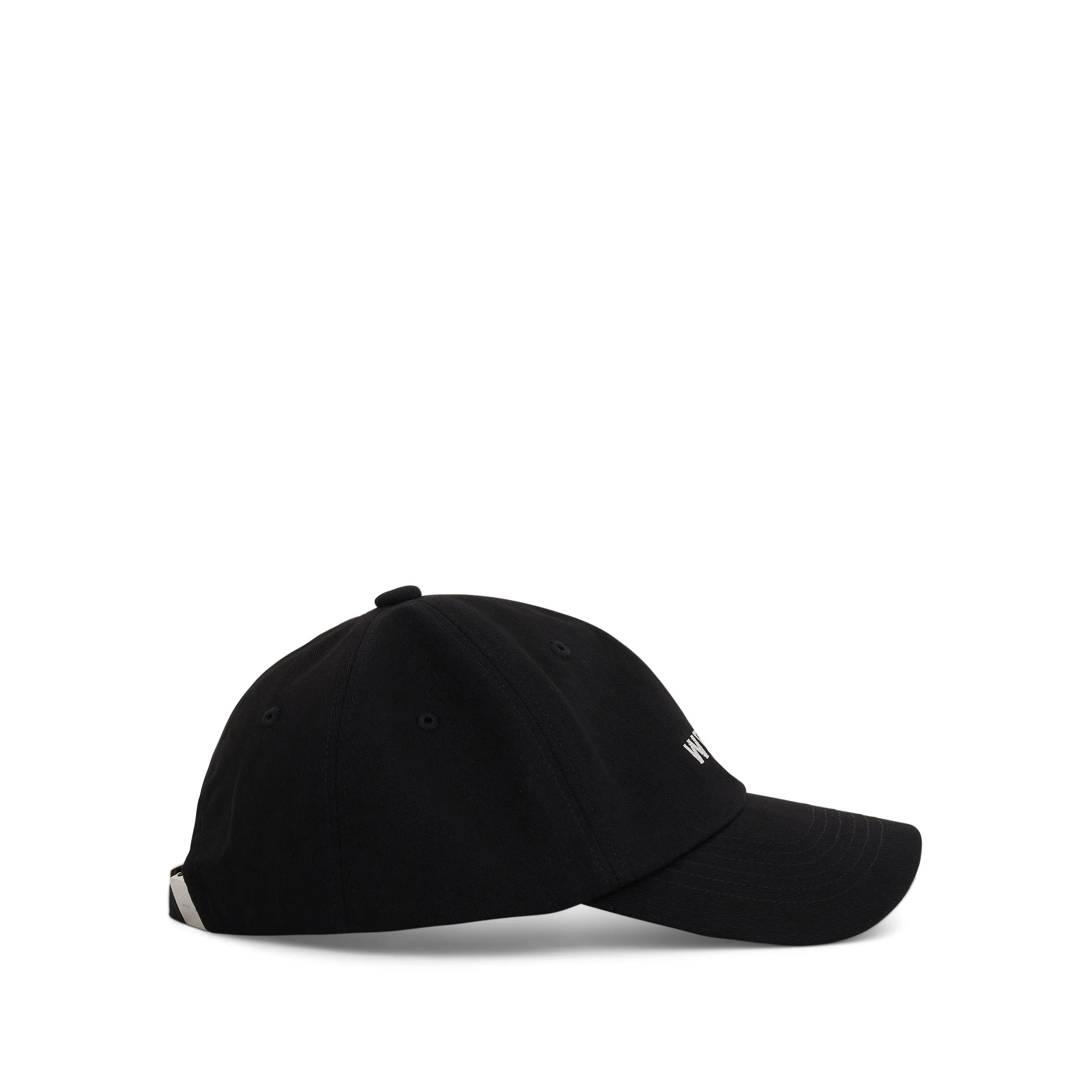 Small Logo Washed Cap in Black sold by MARAIS product image thumbnail 2