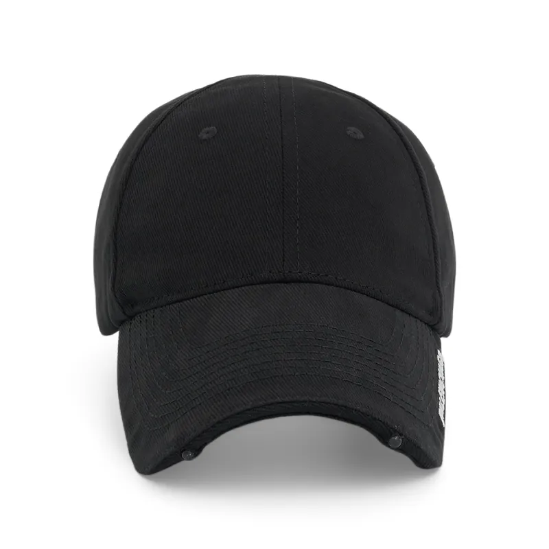 Led Light Cap in Black/White sold by MARAIS