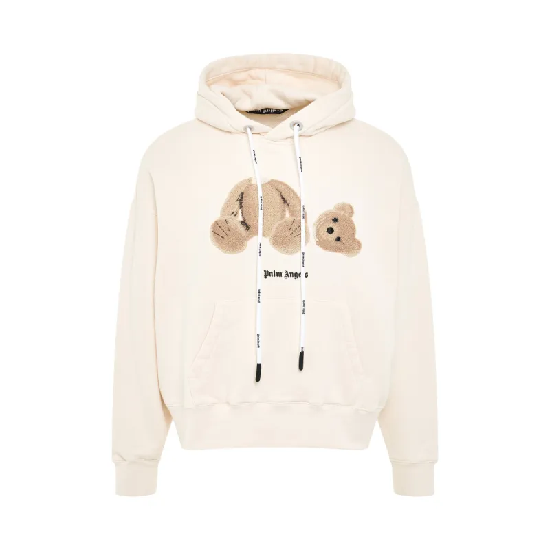 Classic Bear Hoodie in Butter/Brown sold by MARAIS