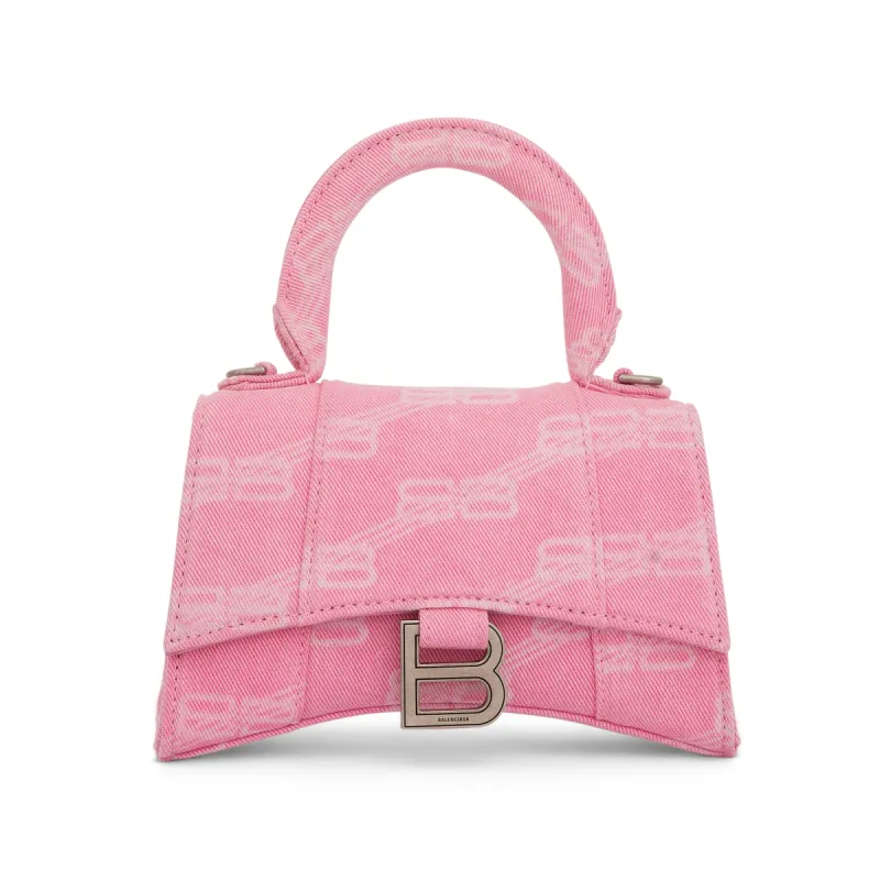 Hourglass XS BB Monogram Bag in Pink sold by MARAIS