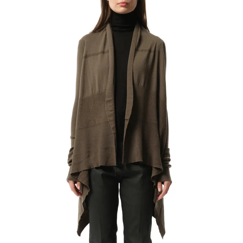Medium Wrap Cardigan in Dust sold by MARAIS