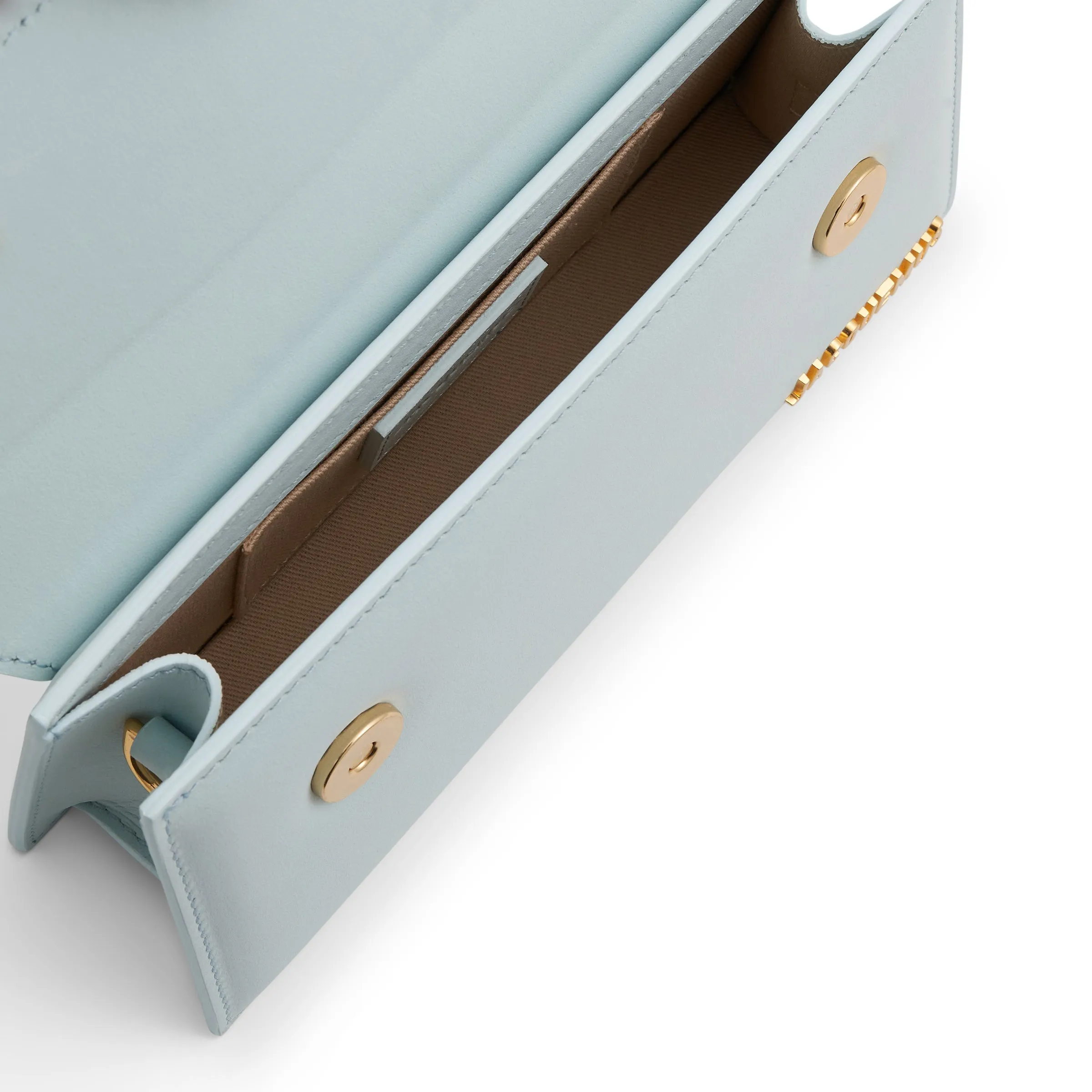 Le Chiquito Long Leather Bag in Pale Blue sold by MARAIS product image thumbnail 5