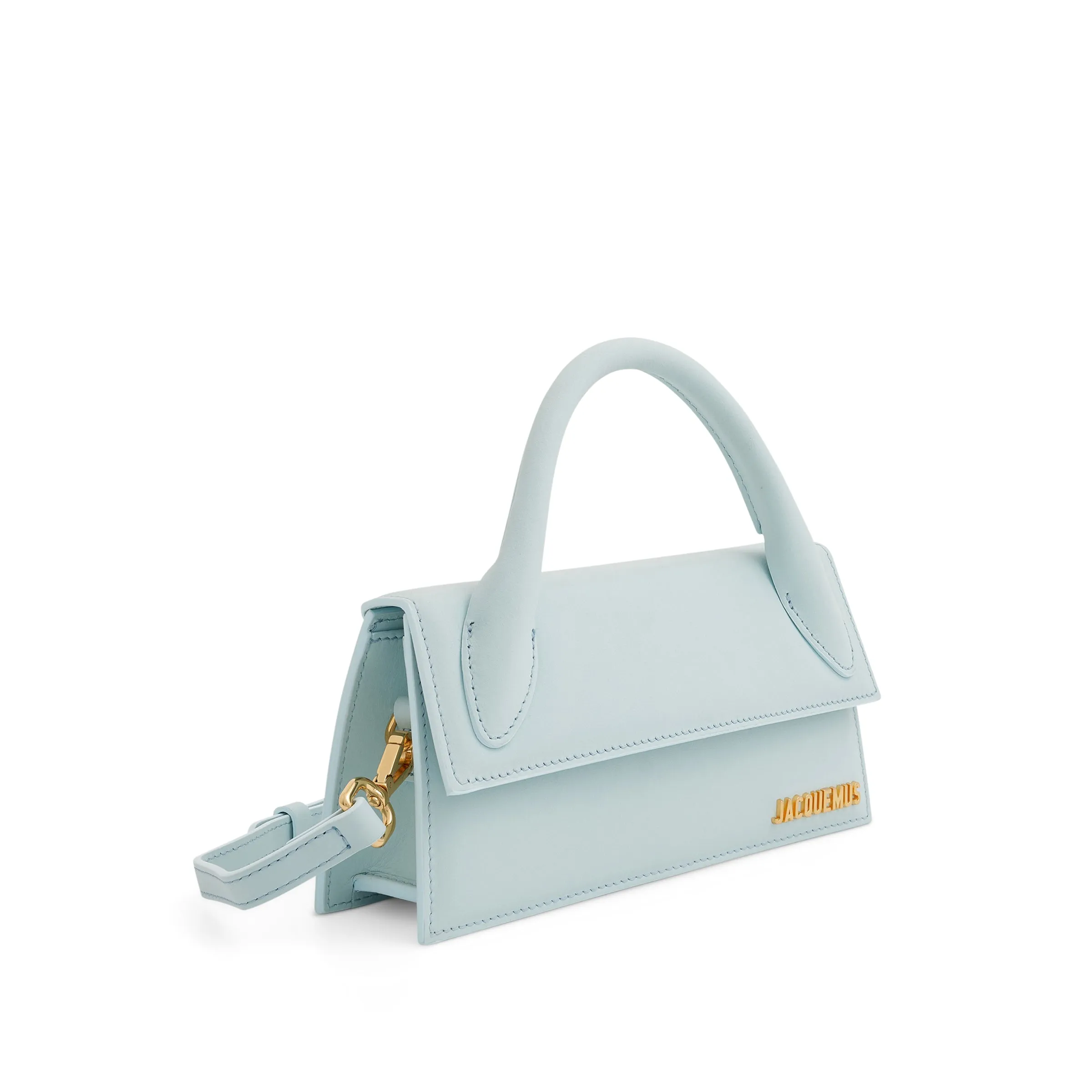 Le Chiquito Long Leather Bag in Pale Blue sold by MARAIS product image thumbnail 2