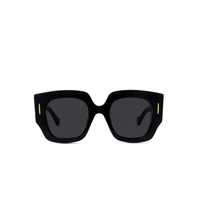 Loewe LW40129U 5001A Acetate Sunglasses in Black sold by MARAIS