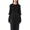 Astro Long Sleeve Top in Black sold by MARAIS