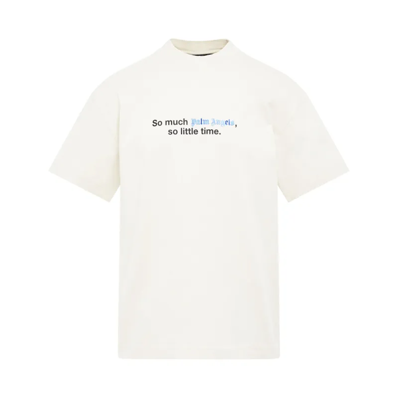Hippie Slogan Classic T-Shirt in Butter sold by MARAIS