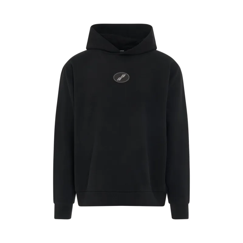 Symbol Wappen Hoodie in Black sold by MARAIS