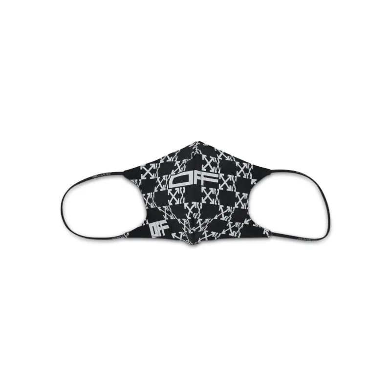 Monogram Simple Mask in Black/White sold by MARAIS