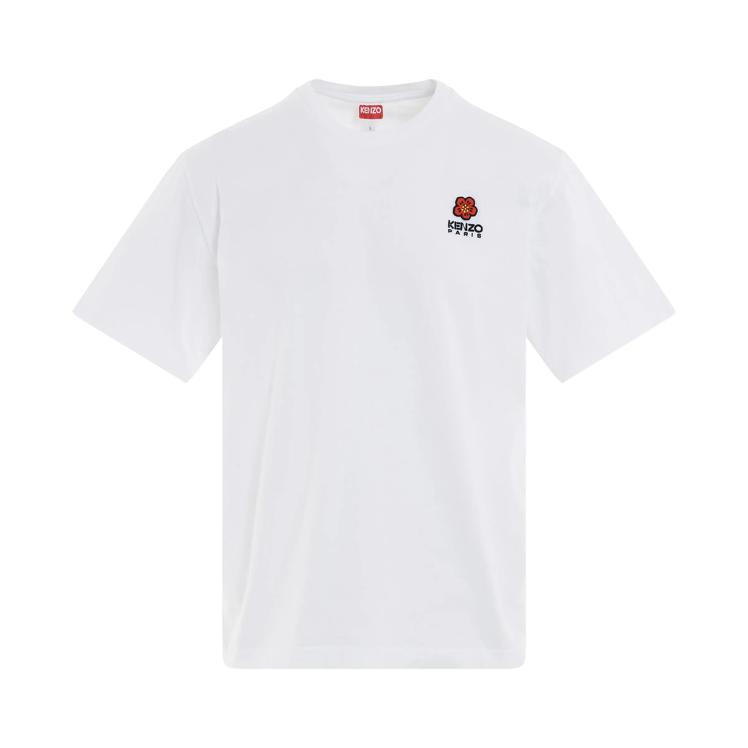 Boke Flower Crest T-Shirt in White sold by MARAIS