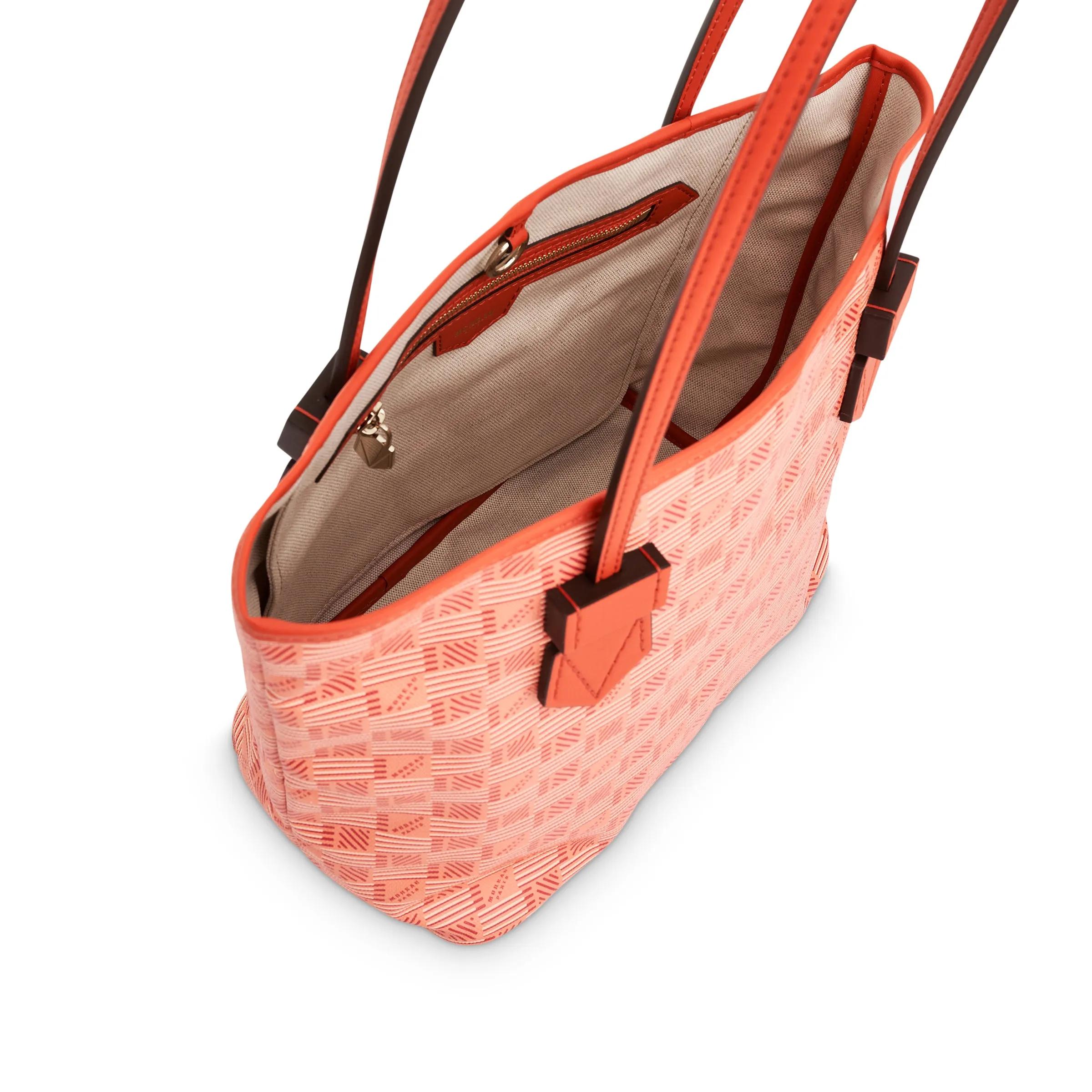 Saint Tropez Tote Bag SM in Orange sold by MARAIS product image thumbnail 4