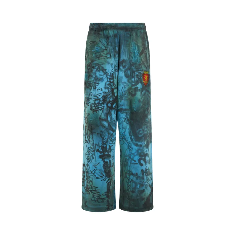 Skater Baggy Sweatpants in Azure sold by MARAIS