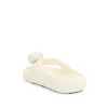 Foam Thong Slide in White sold by MARAIS