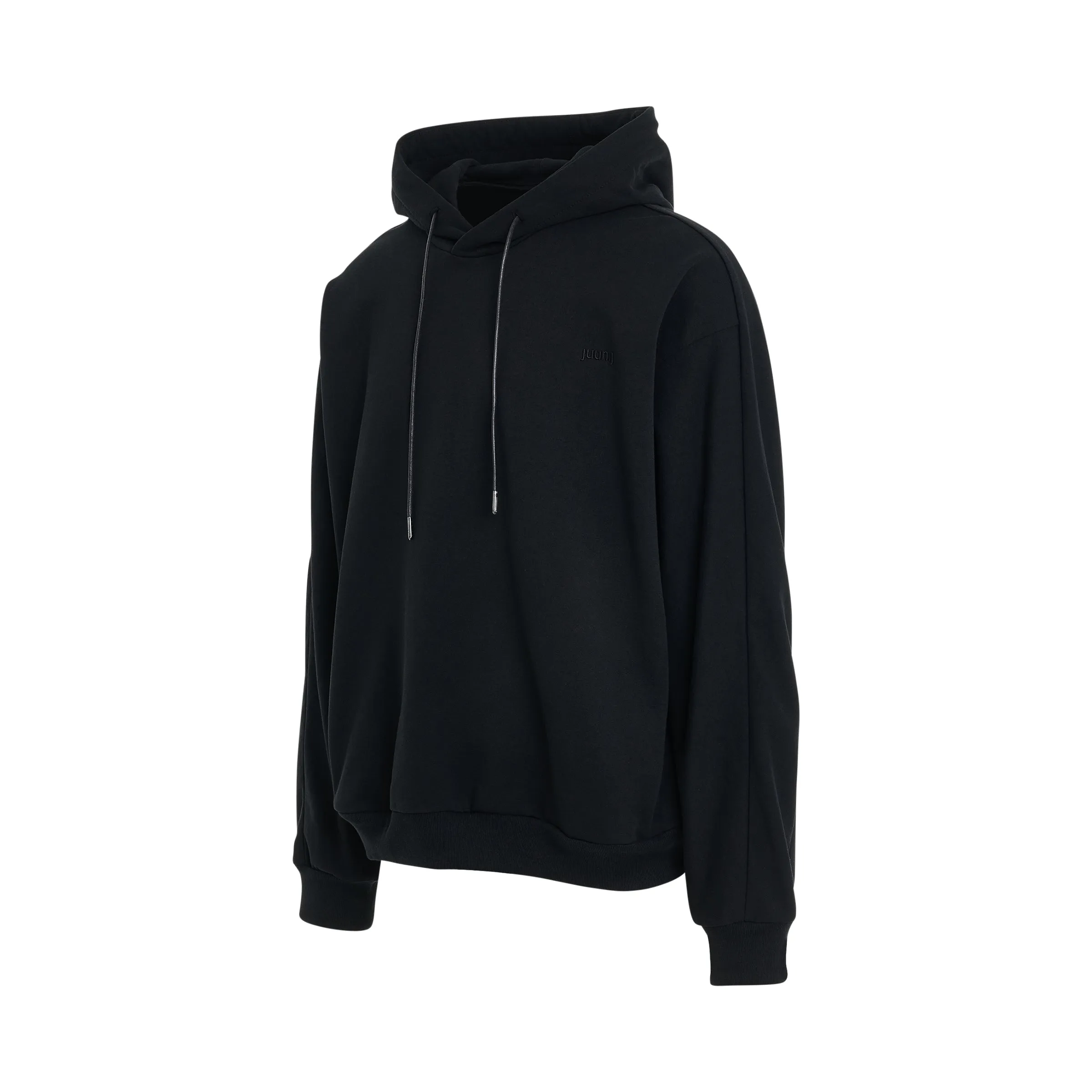 Essential Cotton Hoodie in Black sold by MARAIS product image thumbnail 2