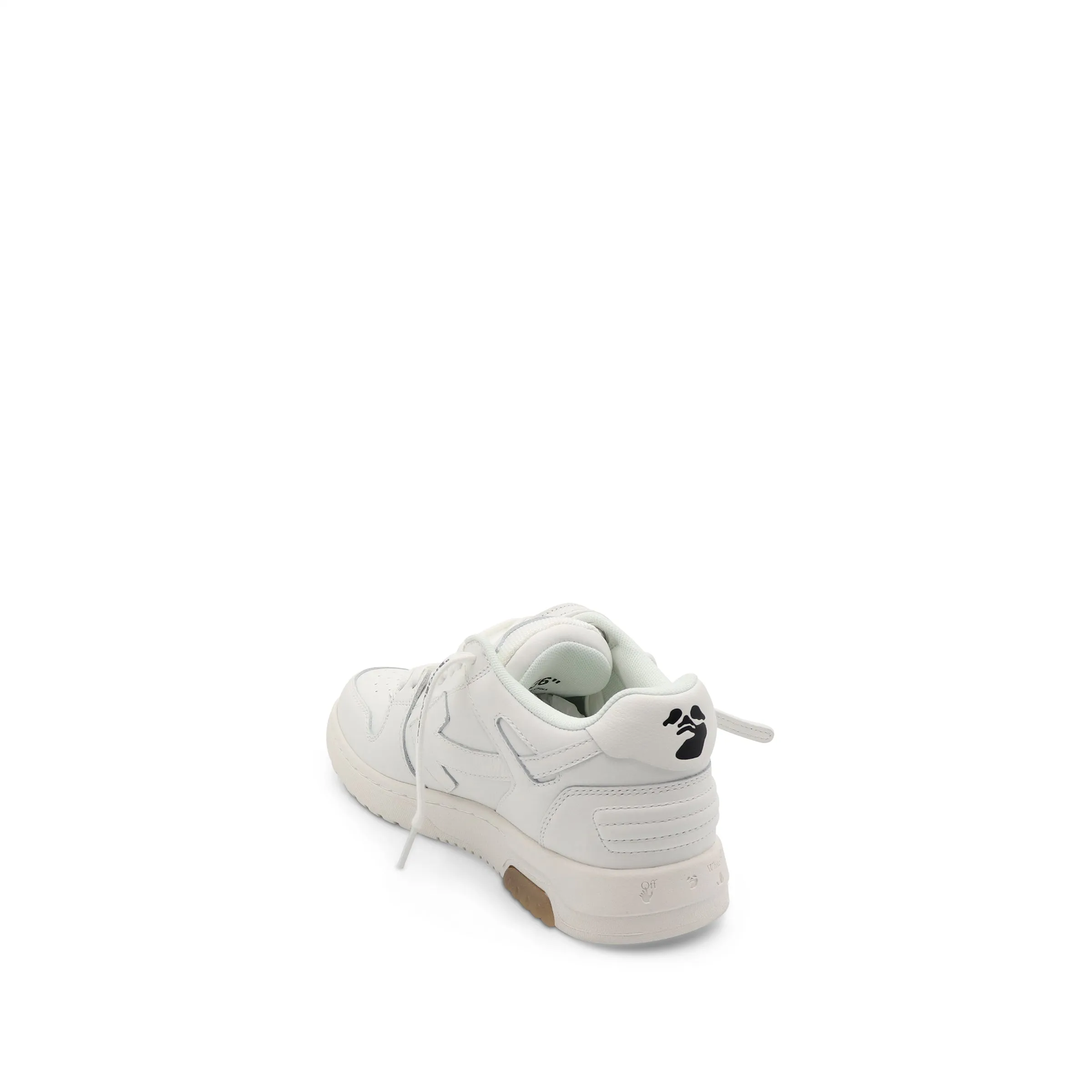 Out Of Office Calf Leather Sneakers in White sold by MARAIS product image thumbnail 3