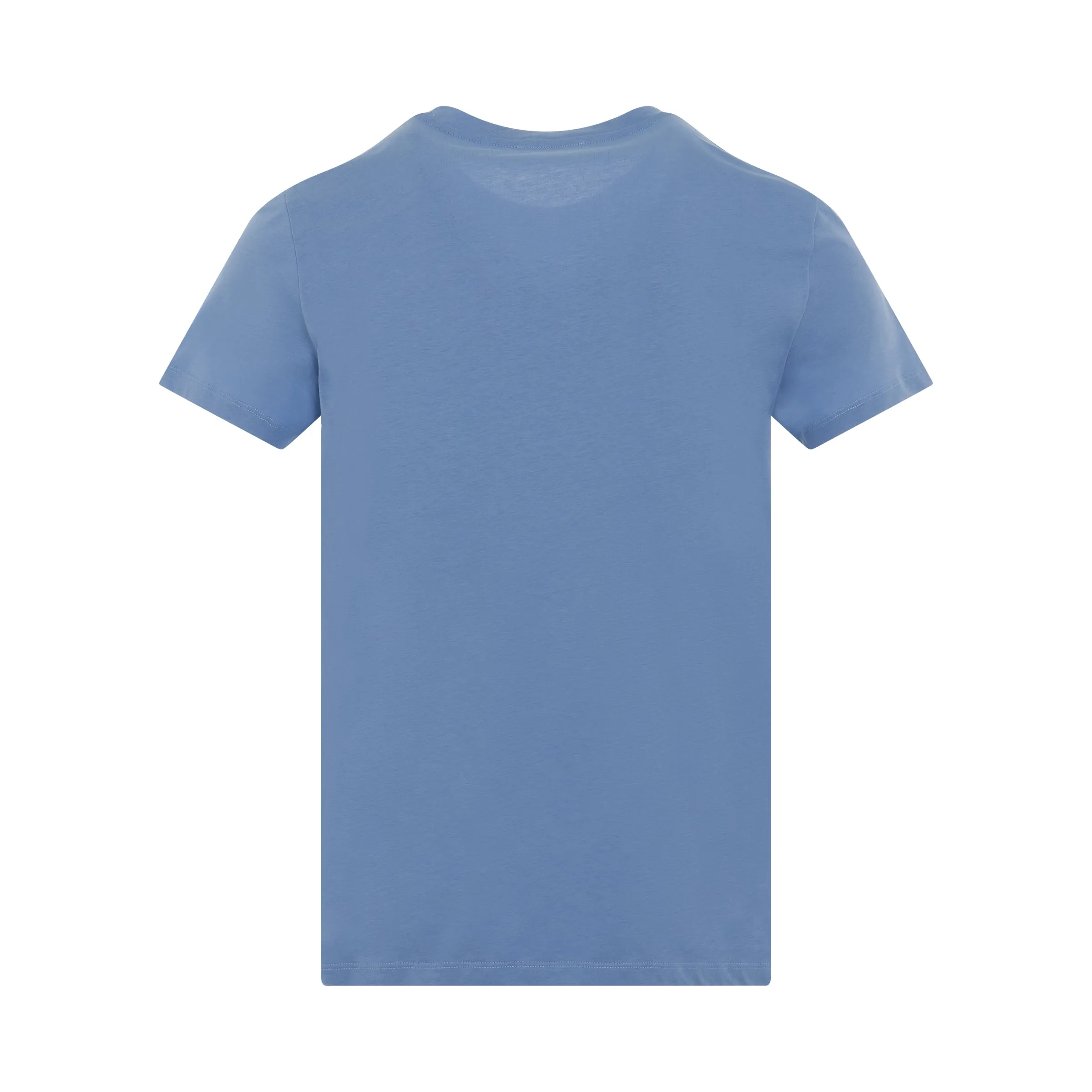 Flock Classic Fit T-Shirt in Light Blue/Natural sold by MARAIS product image thumbnail 4