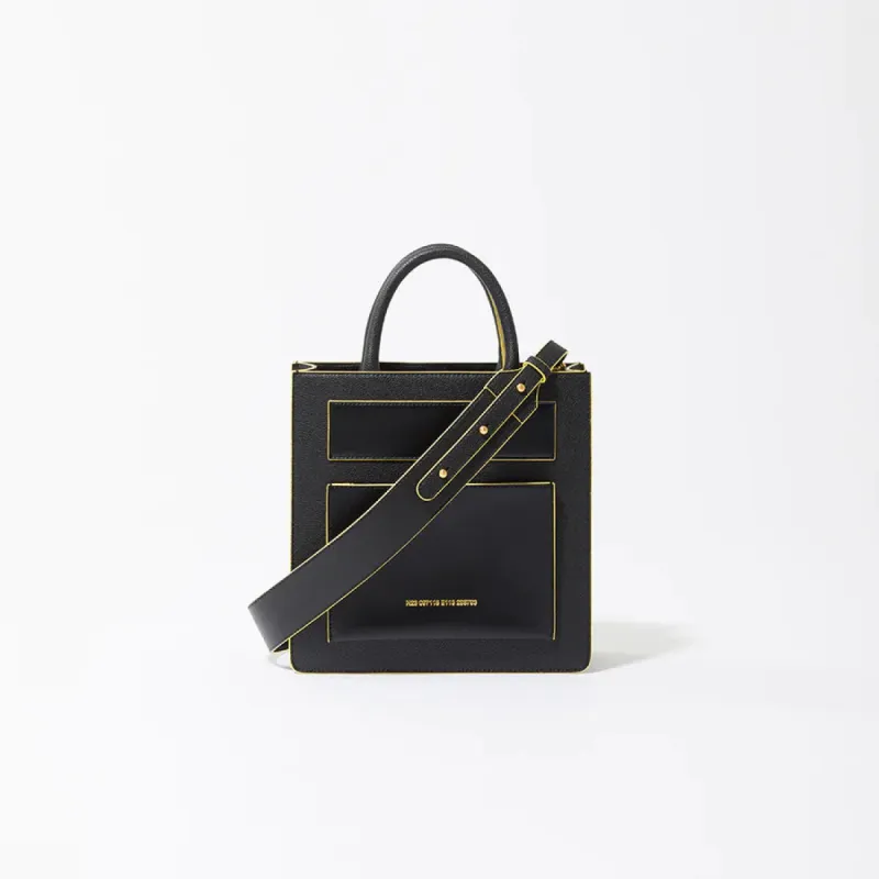 Element 02 <Book> Bag in Yellow Edge sold by MARAIS