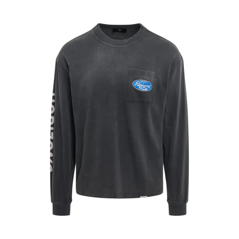 Classic Parts Long Sleeve T-Shirt in Washed Black sold by MARAIS