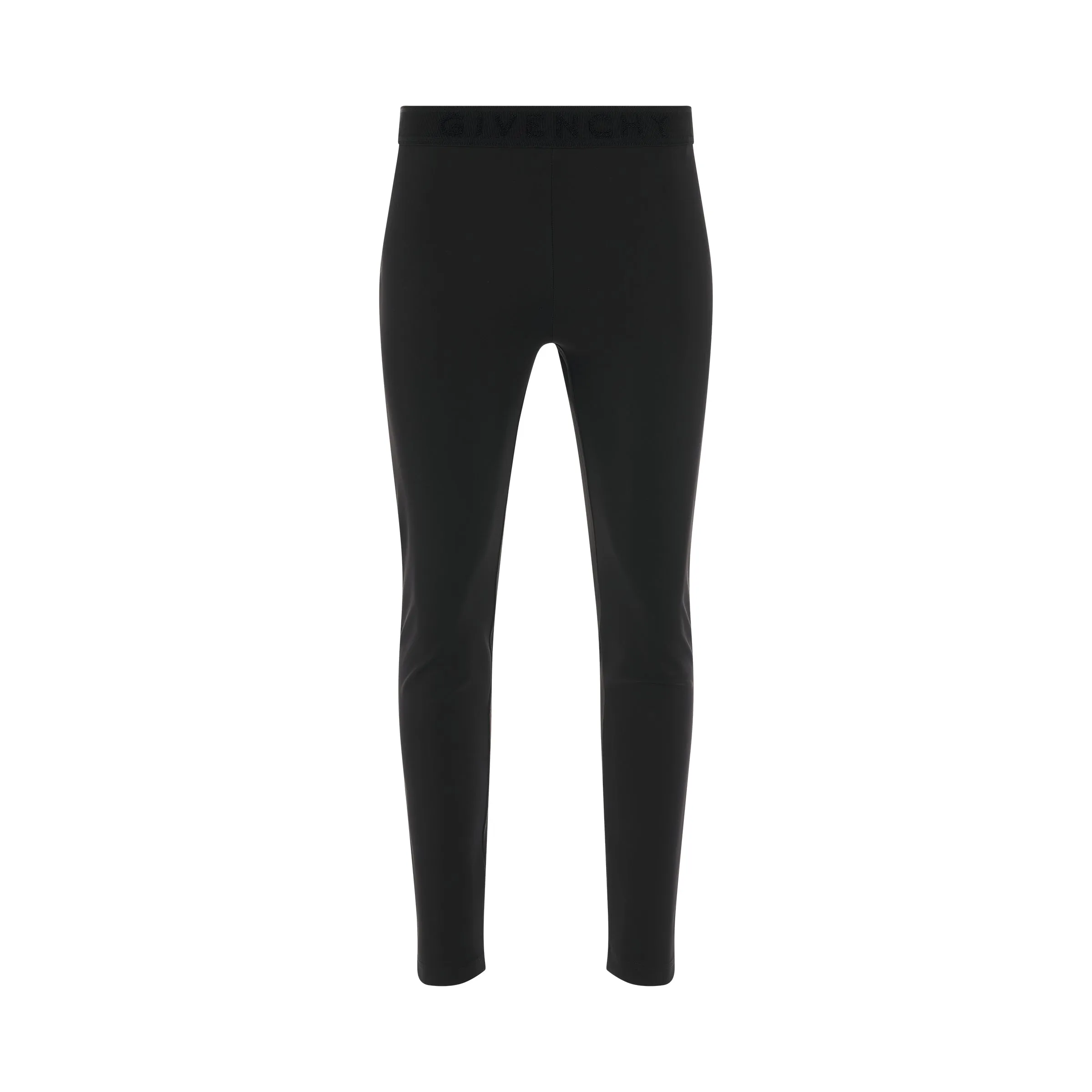 Elastic Logo Legging in Black sold by MARAIS product image thumbnail 2