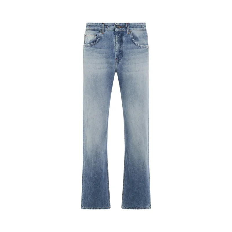 Fresa Denim Jeans in Light Blue/Tabac sold by MARAIS