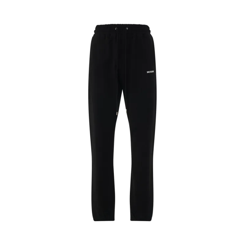 Logo Medium Jogger Pants in Black sold by MARAIS
