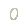 Margiela Logo Ring in Silver sold by MARAIS