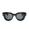 Loewe LW40118I 4601A Injected Sunglasses in Black sold by MARAIS