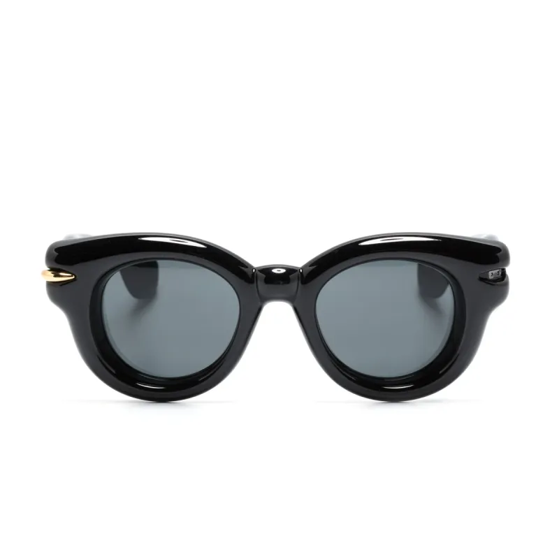 Loewe LW40118I 4601A Injected Sunglasses in Black sold by MARAIS