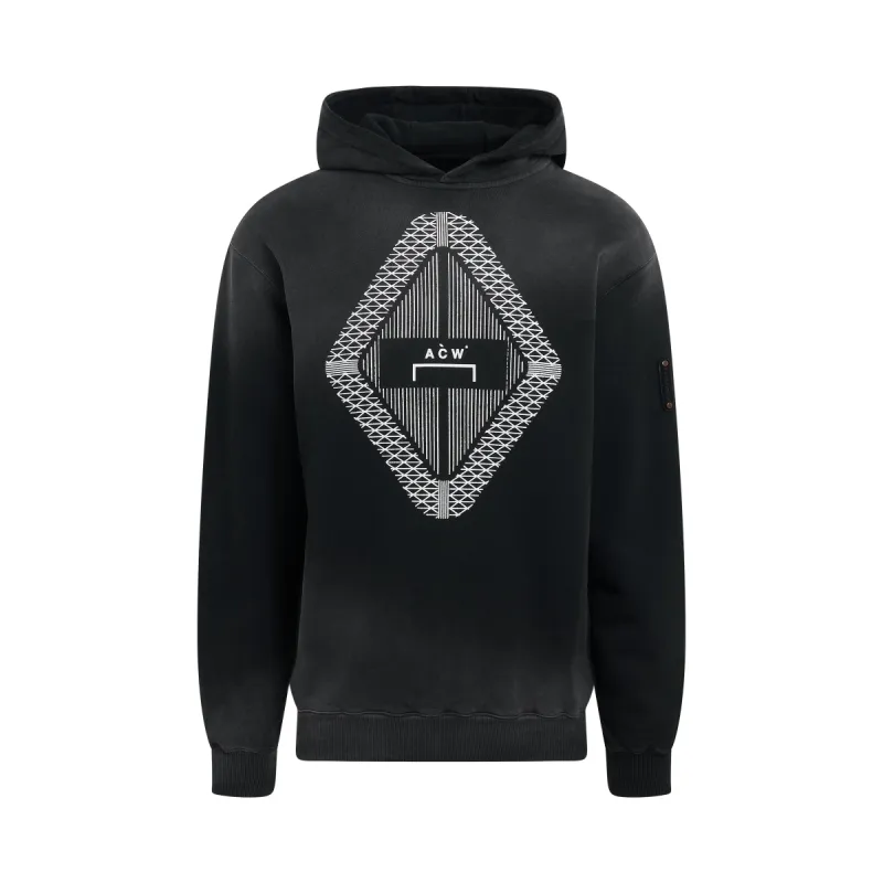 Gradient Hoodie in Black sold by MARAIS