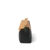 Puzzle Edge Mini Bicolour in Warm Desert/Black sold by MARAIS