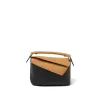 Puzzle Edge Mini Bicolour in Warm Desert/Black sold by MARAIS
