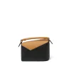 Puzzle Edge Mini Bicolour in Warm Desert/Black sold by MARAIS