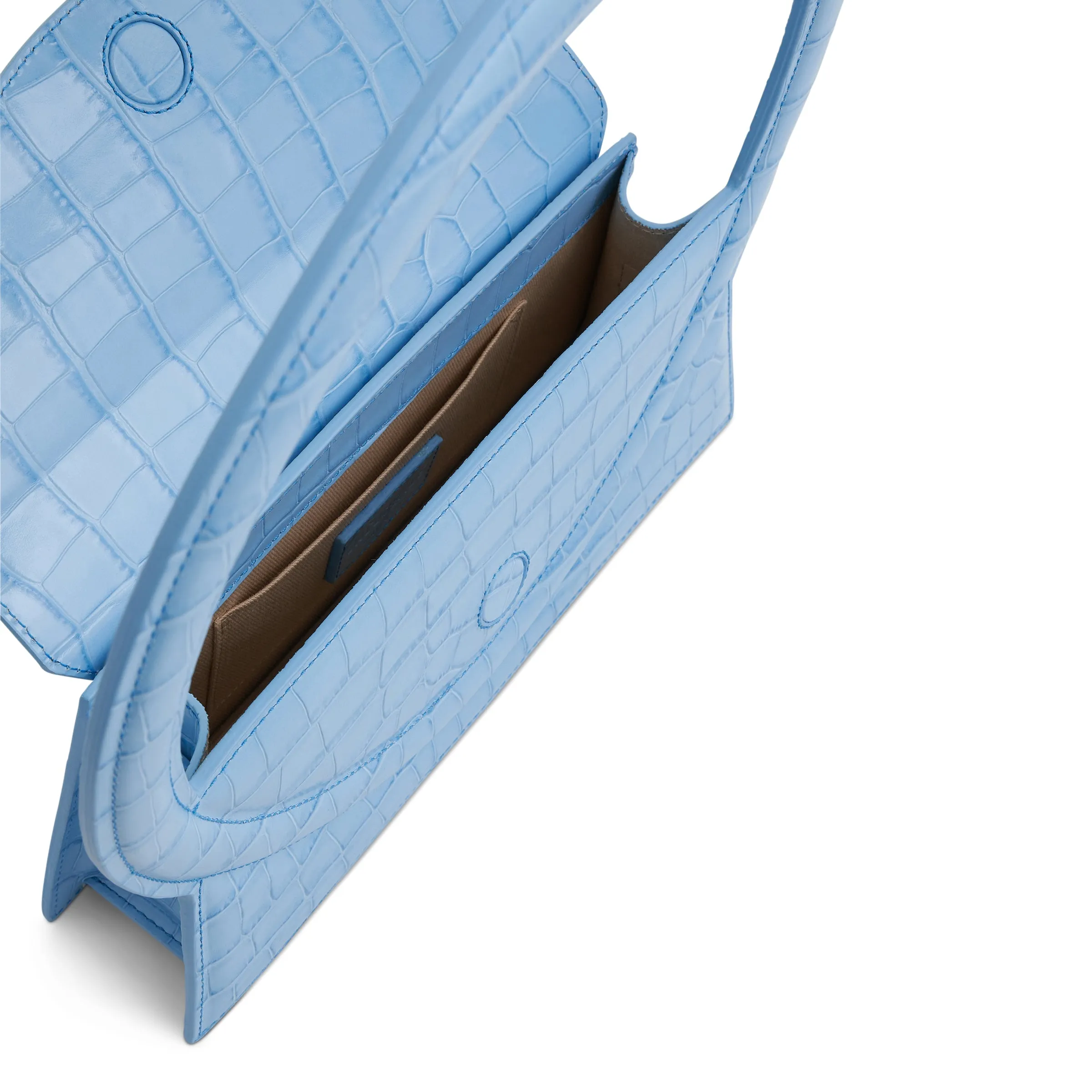 Le Sac Rond Circle Purse in Blue sold by MARAIS product image thumbnail 5