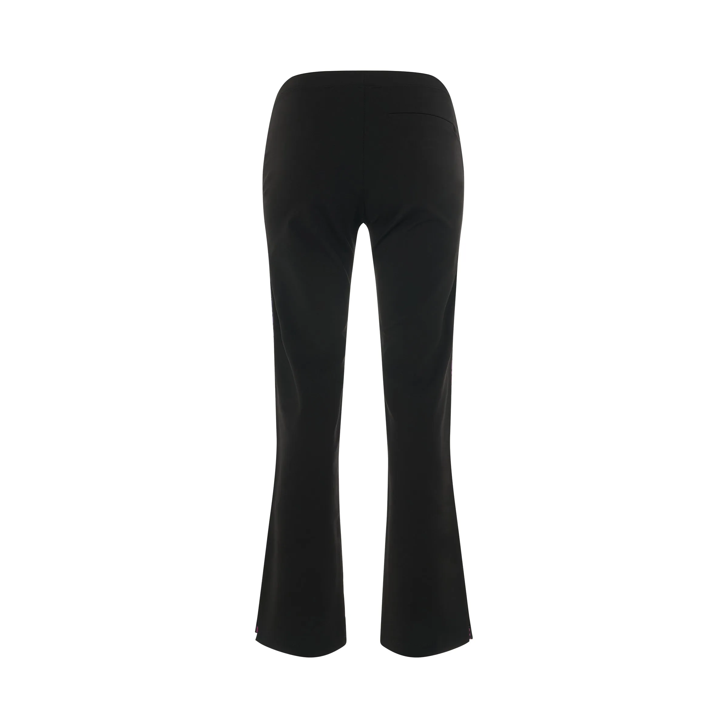 Monogram Band Split Track Pant in Black sold by MARAIS product image thumbnail 4