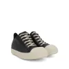 Classic Low Leather Sneakers in Black/Milk sold by MARAIS